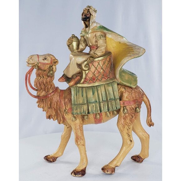 Fontanini Depose Italy Camel Wiseman King Baltazar Nativity 1992